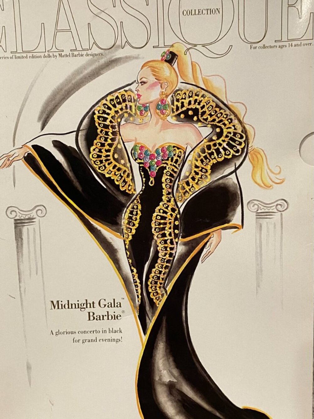 BARBIE DOLL VINTAGE MIDNIGHT GALA NIB